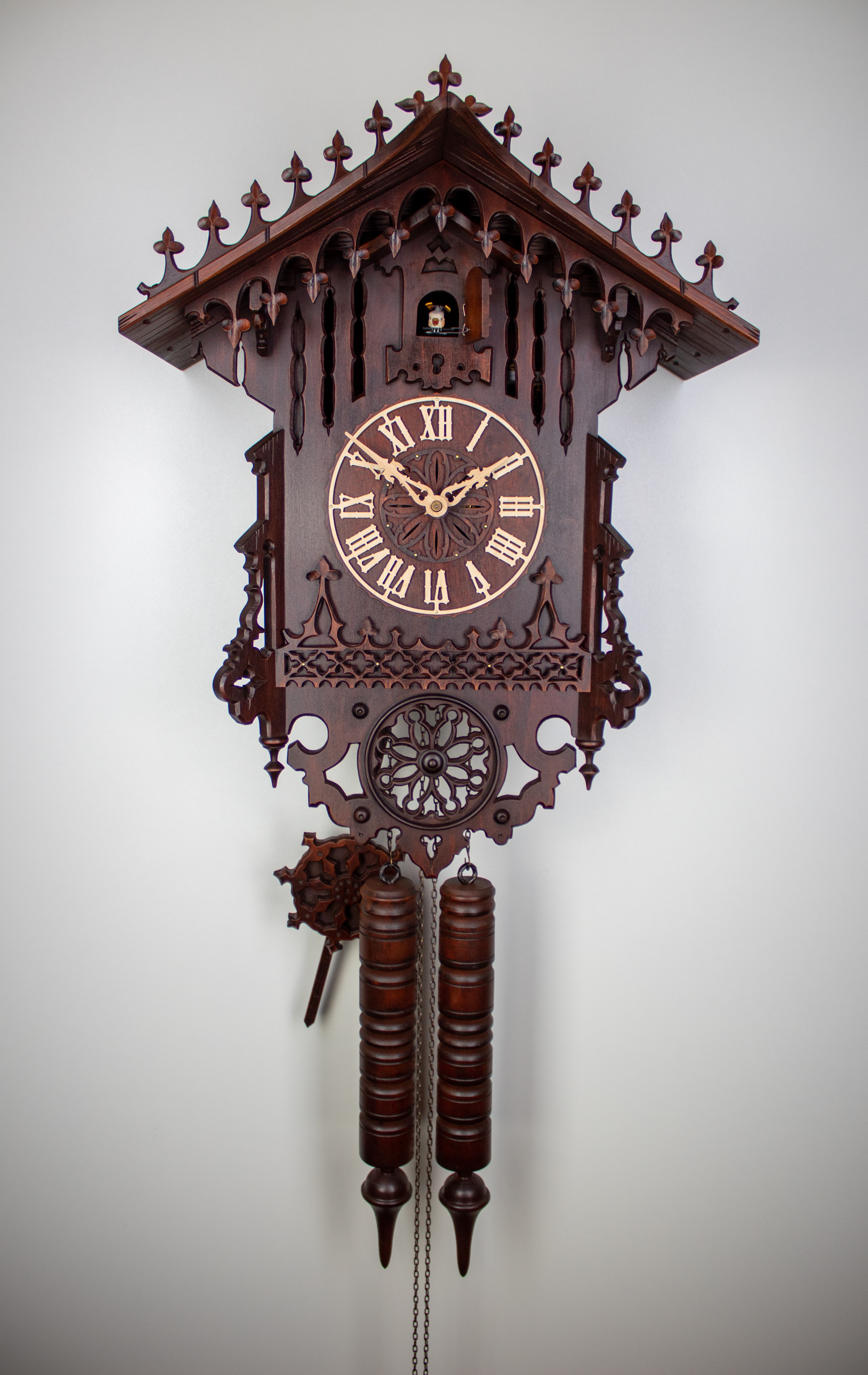 8 Days Cuckoo Clock Gothic 1850