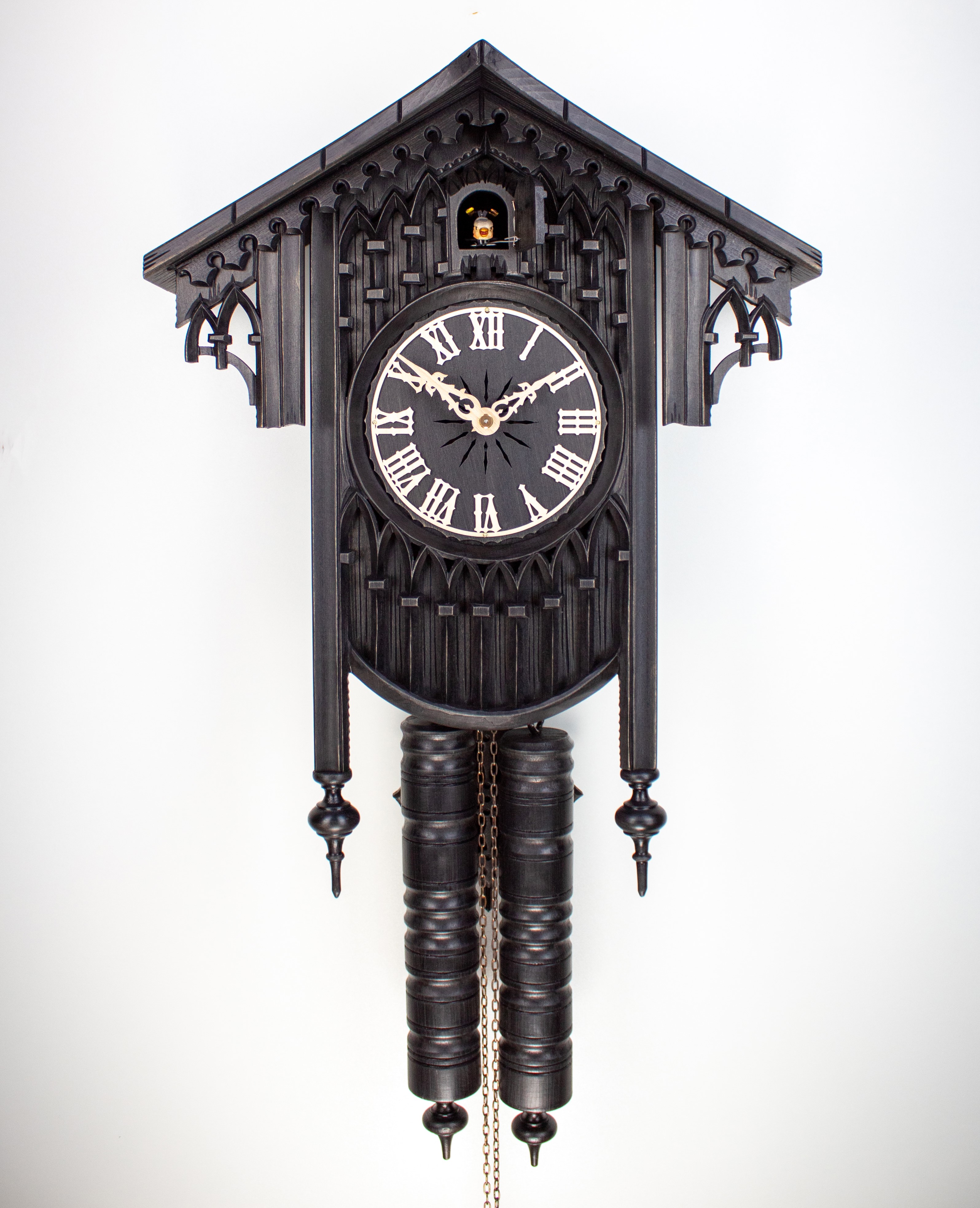 Goatse Clock 8 Days Cuckoo Clock gothic style | 8005sch